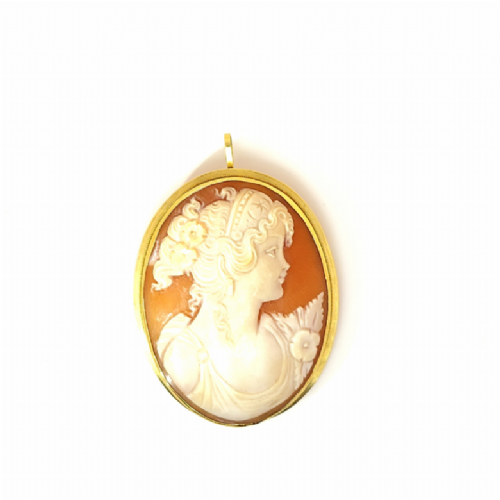  Spilla in oro con cameo 2 presso Castignoli - Orologeria e gioielleria a Monza